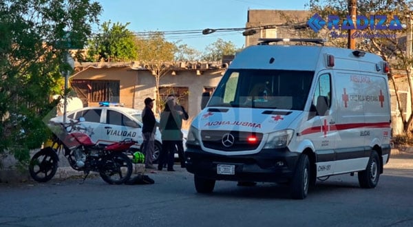 Motociclista Herido En Choque